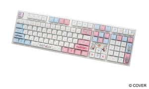 Ducky x hololive En Fuwamoco Limited Edition One 2 Pro RGB Keyboard and Desk Mat Set MK7T75247T |77096|