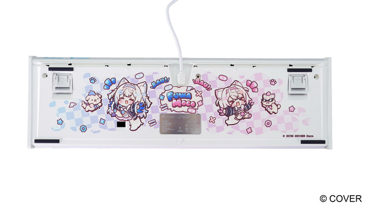 Ducky x hololive En Fuwamoco Limited Edition One 2 Pro RGB Keyboard and Desk Mat Set MK7T75247T |77095|