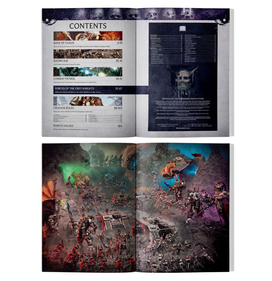 Warhammer 40000 Codex Grey Knights MKD4NQJ50G |76678|