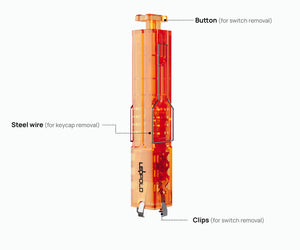 Leopold 2 in 1 Keycap and Switch Puller MK4DF4PHI6 |0|