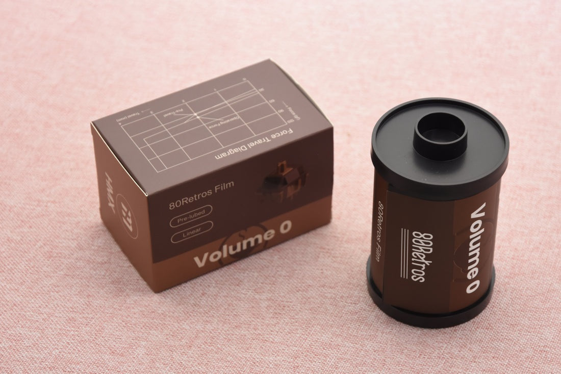 HMX x 80Retros Volume 0 Silent 40g Linear PCB Mount Switch (35 Pack) MKRBGMNXTI |76898|