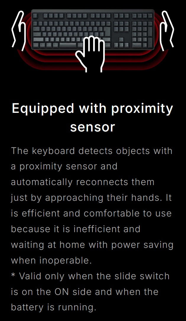 Topre Realforce R4 * Wireless Keyboard MKY8DEP08J |76937|