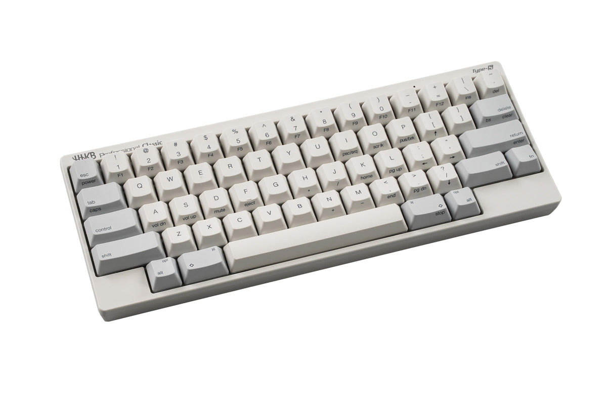 HHKB Classic Type-S Topre Silent 45g 60% PBT Mechanical Keyboard