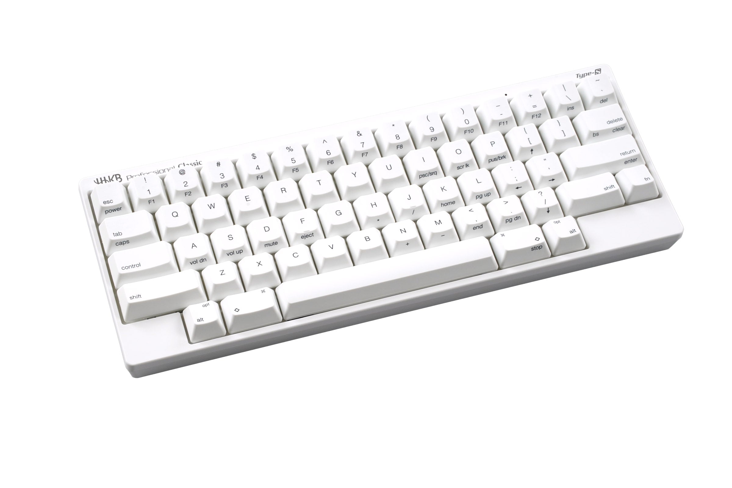 HHKB Classic Type-S Topre Silent 45g * 60% PBT Mechanical Keyboard MKGM4RM2SU |77085|