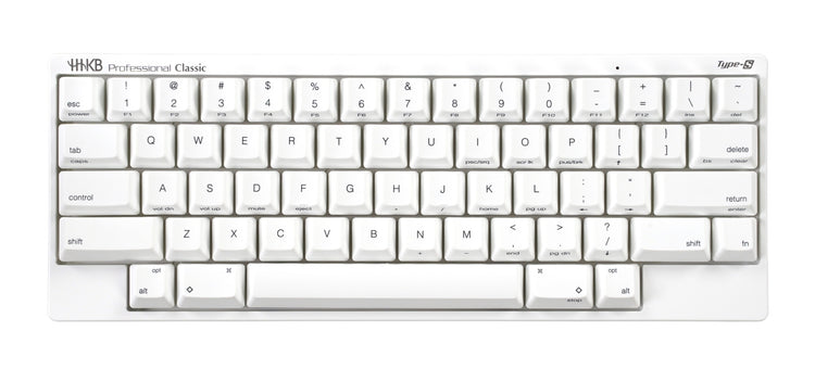 HHKB Classic Type-S Topre Silent 45g * 60% PBT Mechanical Keyboard MKGM4RM2SU |26497|