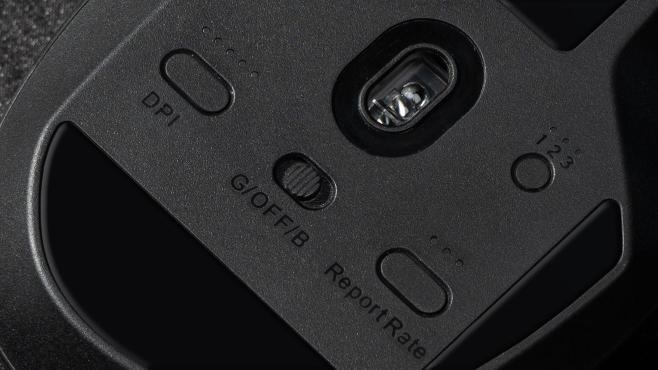 Keychron M6 All Silent PixArt 3311 * Wireless 1K Steel Scroll Wheel Mouse MKG3QHOOPE |77152|