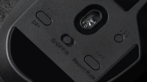 Keychron M6 All Silent PixArt 3311 * Wireless 1K Steel Scroll Wheel Mouse MKG3QHOOPE |77152|