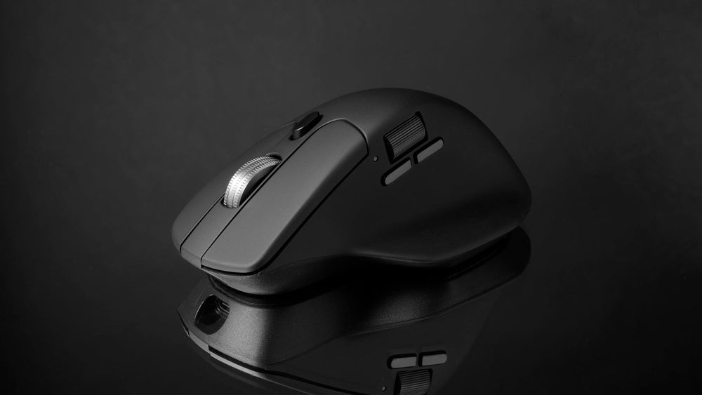 Keychron M6 All Silent * Wireless 8K Steel Scroll Wheel Mouse MK6MGHISF2 |77141|