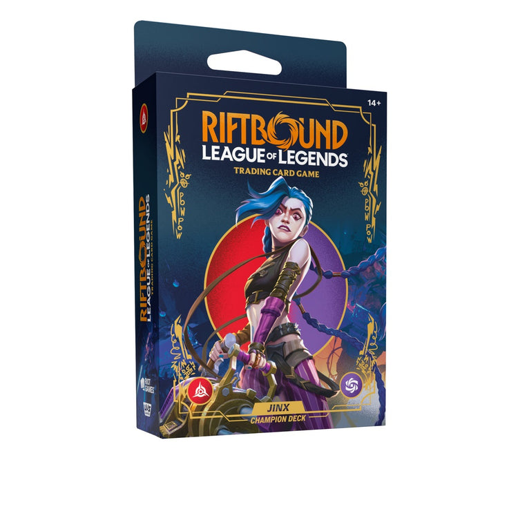 Riftbound League of Legends TCG Set One - Origins Champion Deck Display Jinx MKGGIQ00I4 |77113|