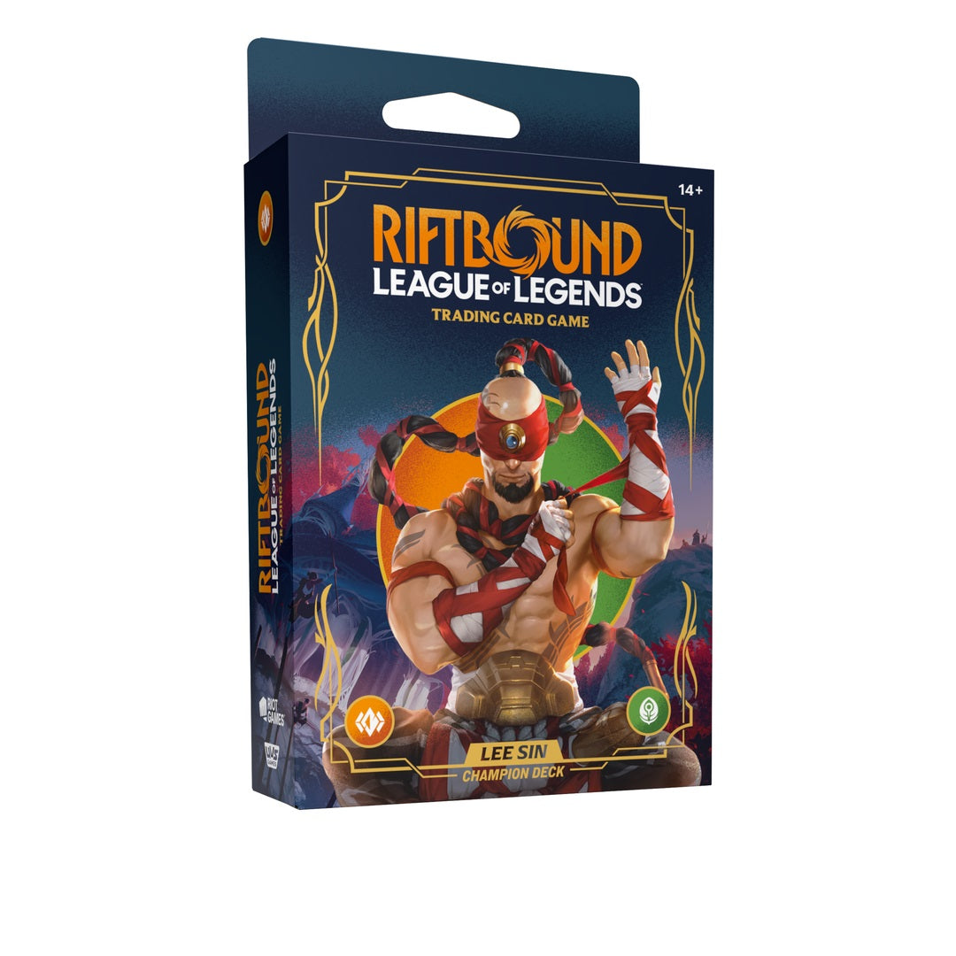 Riftbound League of Legends TCG Set One - Origins Champion Deck Lee Sin MK53HB43XR |77123|