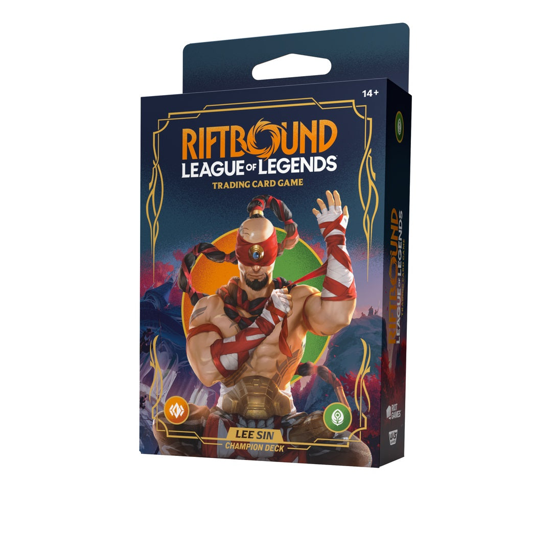 Riftbound League of Legends TCG Set One - Origins Champion Deck Lee Sin MK53HB43XR |77122|