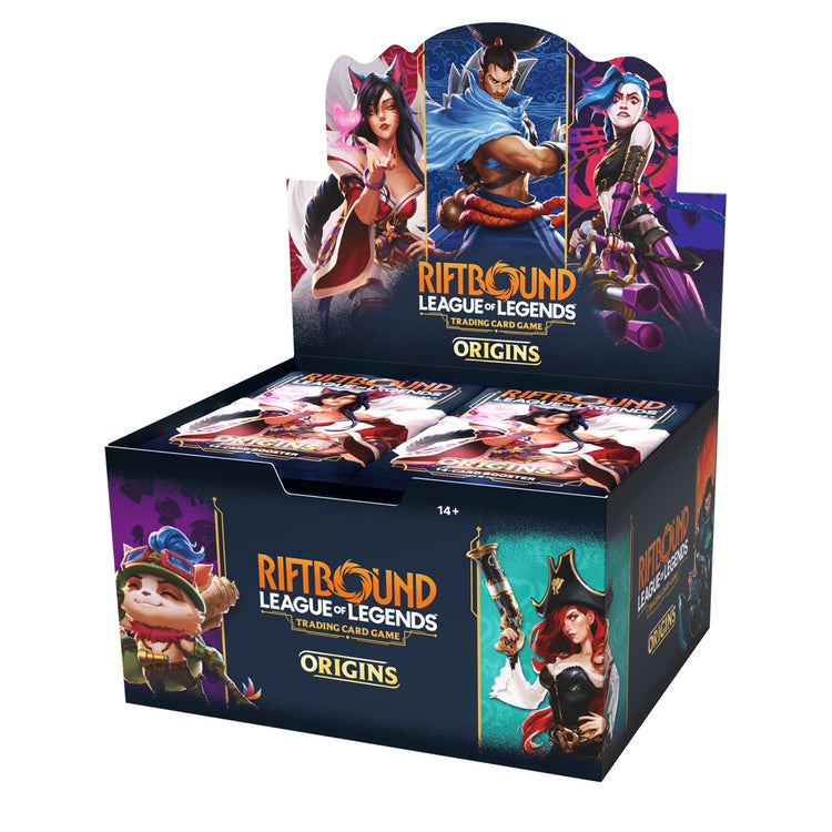 Riftbound League of Legends TCG Set One - Origins Booster Display MKX4P17JNY |77131|
