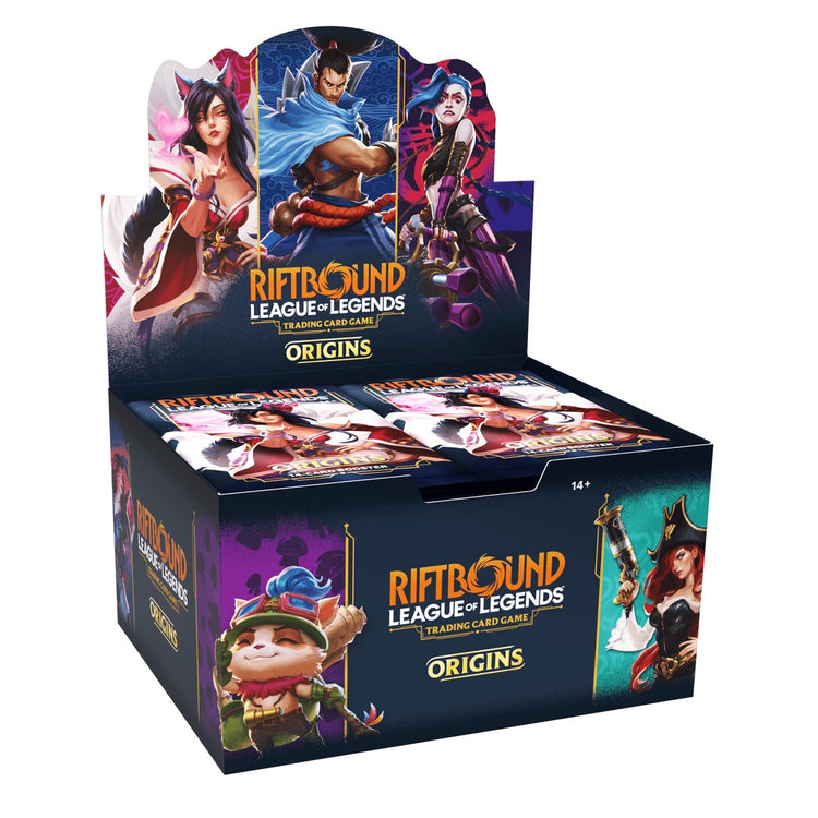 Riftbound League of Legends TCG Set One - Origins Booster Display MKX4P17JNY |77130|