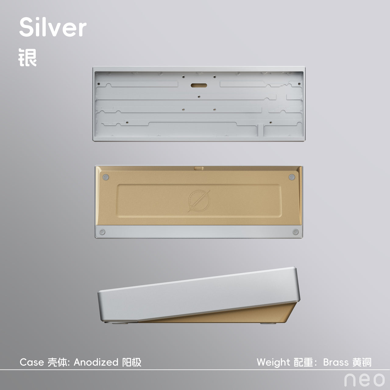 Neo65 Core Plus * Aluminum Plateless Barebones Hotswap Wireless DIY Keyboard Kit MK3E3FYD1S |26532|