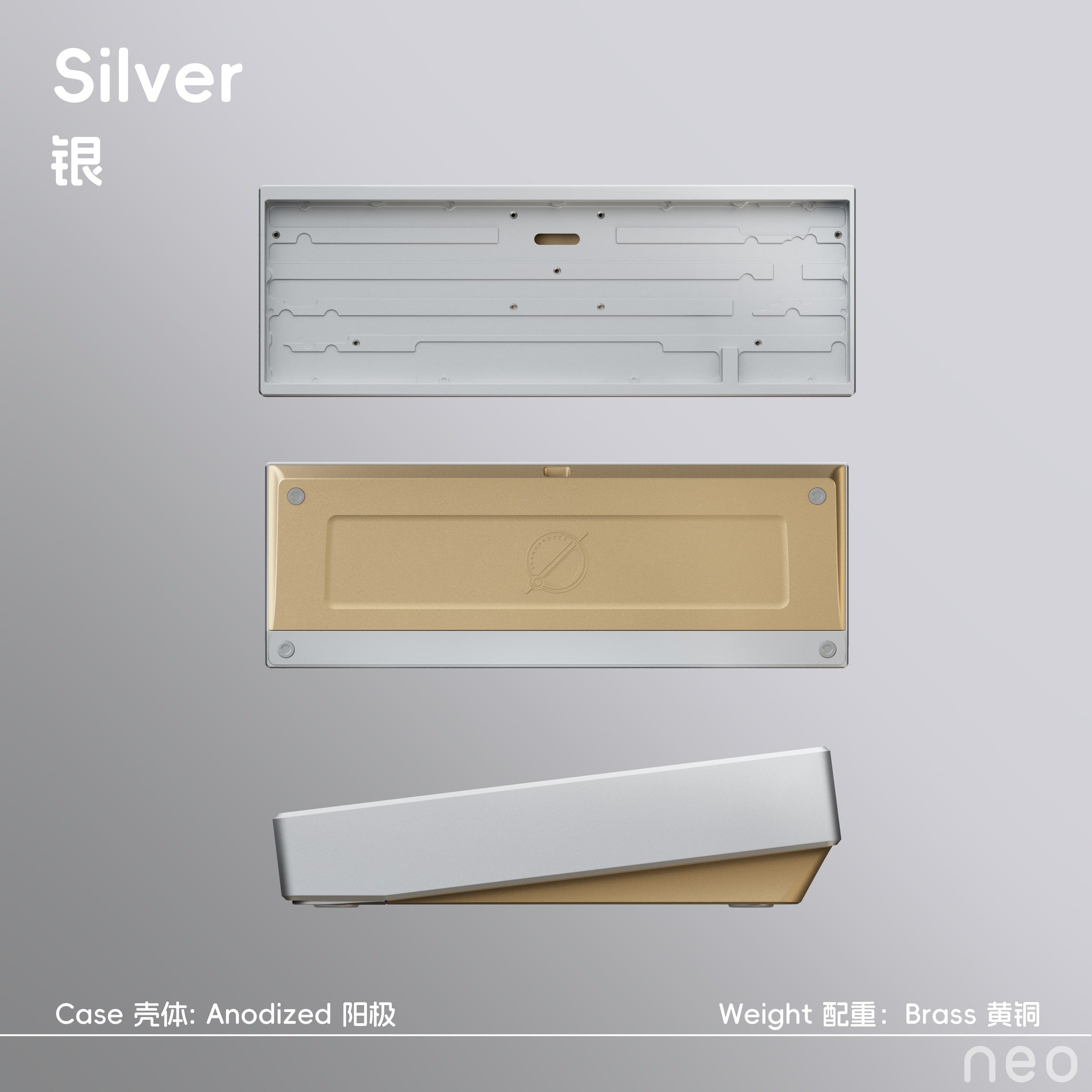 Neo65 Core Plus * Aluminum Plateless Barebones Hotswap Wireless DIY Keyboard Kit MK3E3FYD1S |26532|