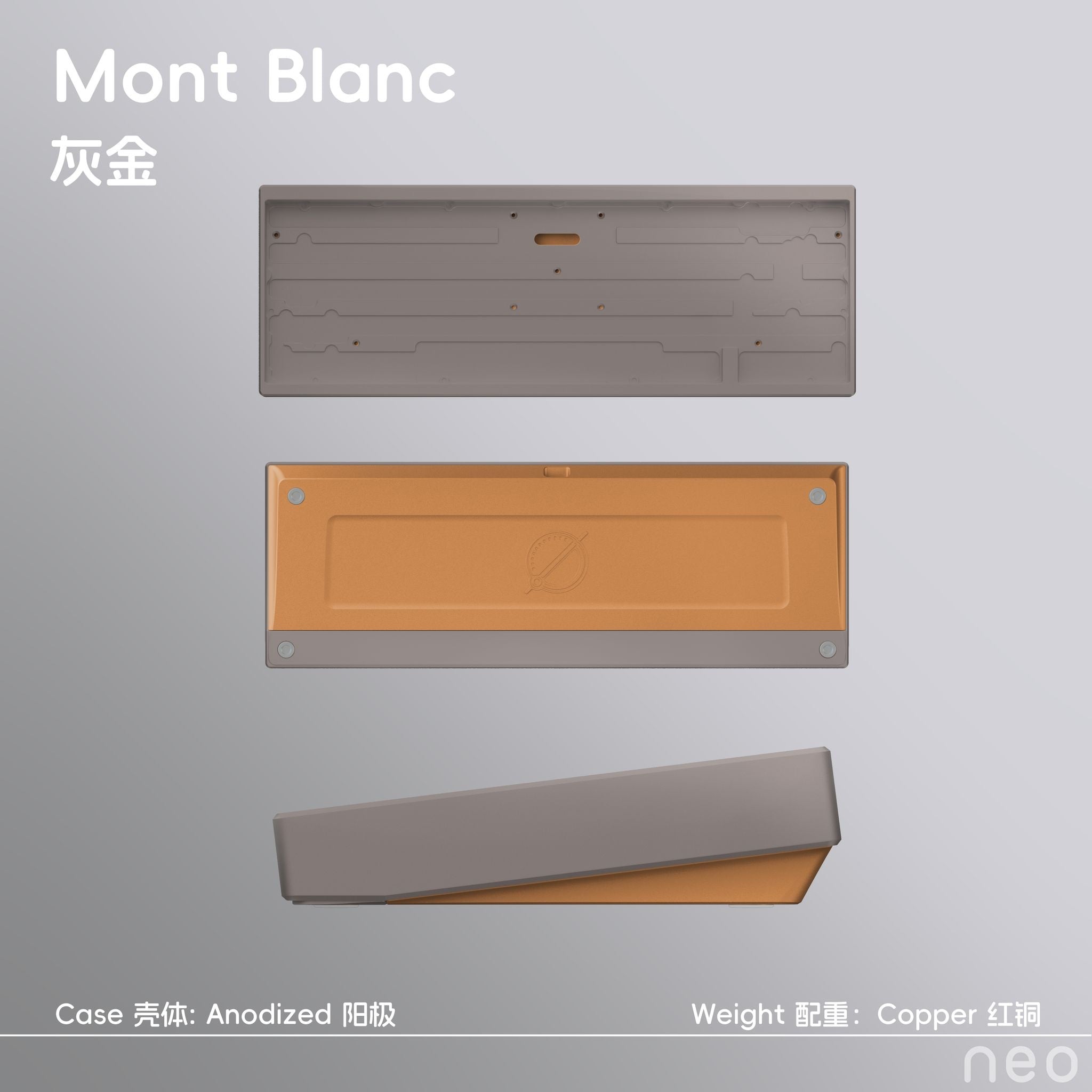 Neo65 Core Plus * Aluminum Plateless Barebones Hotswap Wireless DIY Keyboard Kit MK3E3FYD1S |26537|