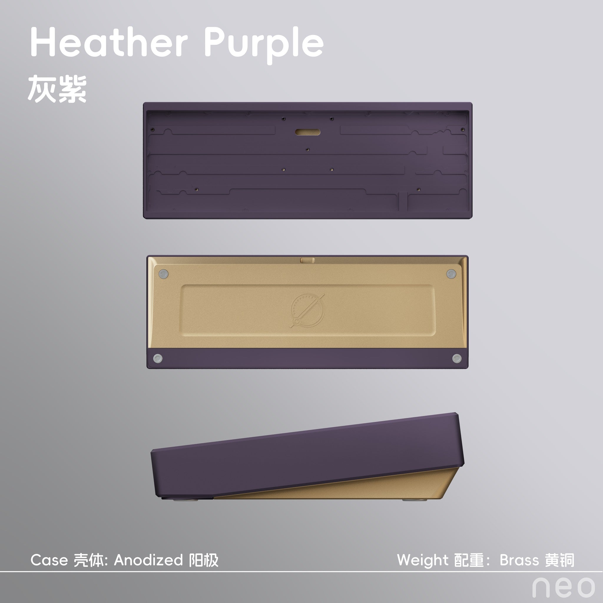 Neo65 Core Plus * Aluminum Plateless Barebones Hotswap Wireless DIY Keyboard Kit MK3E3FYD1S |26544|