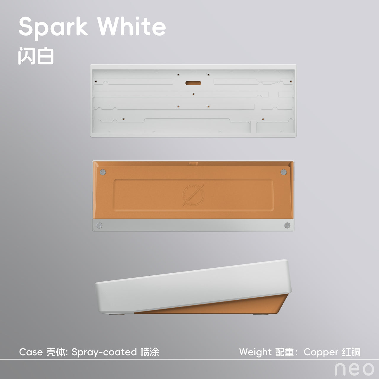 Neo65 Core Plus * Aluminum Plateless Barebones Hotswap Wireless DIY Keyboard Kit MK3E3FYD1S |26551|