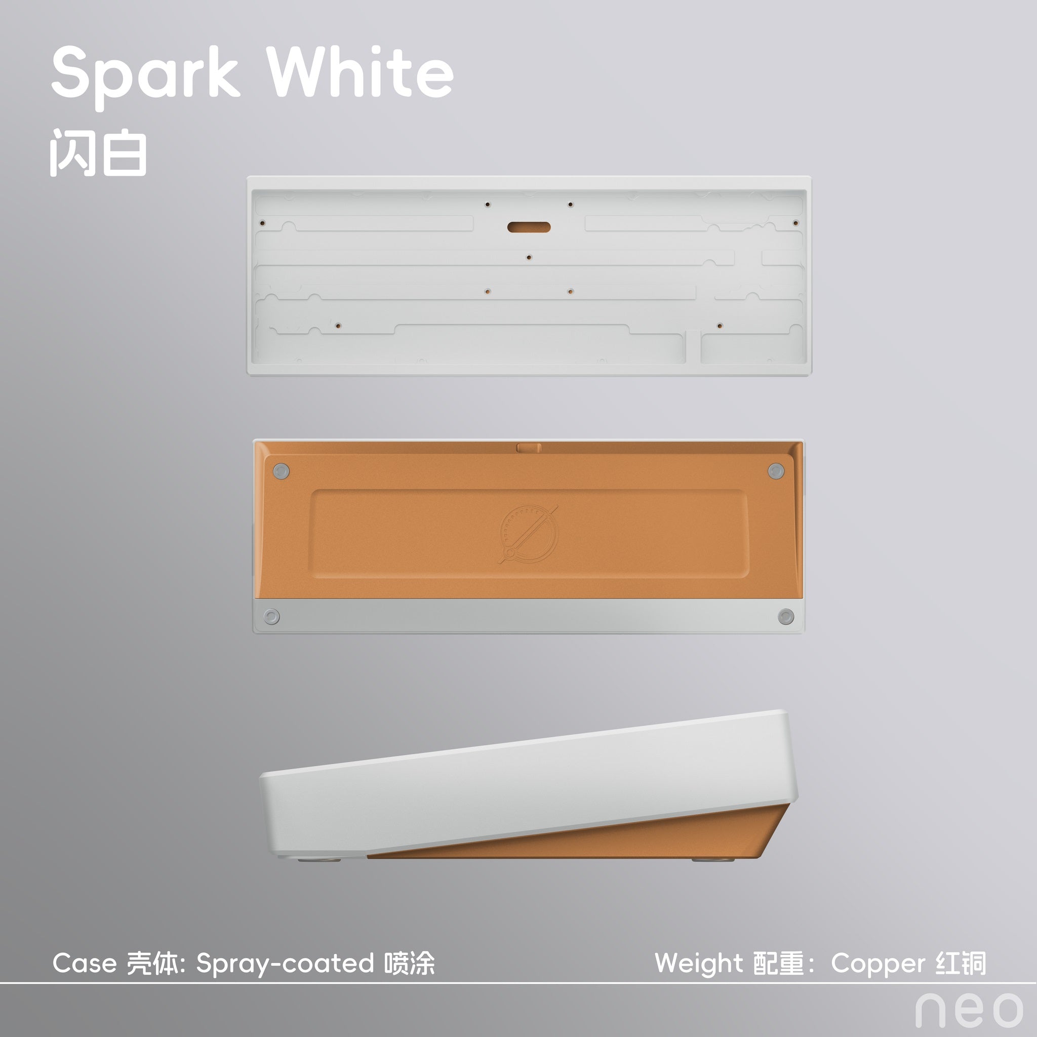 Neo65 Core Plus * Aluminum Plateless Barebones Hotswap Wireless DIY Keyboard Kit MK3E3FYD1S |26551|