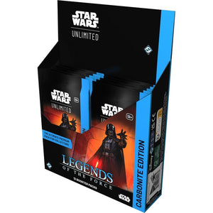 Star Wars Unlimited Legends of the Force Carbonite Booster Pack Display MK1E7ZR8S8 |0|