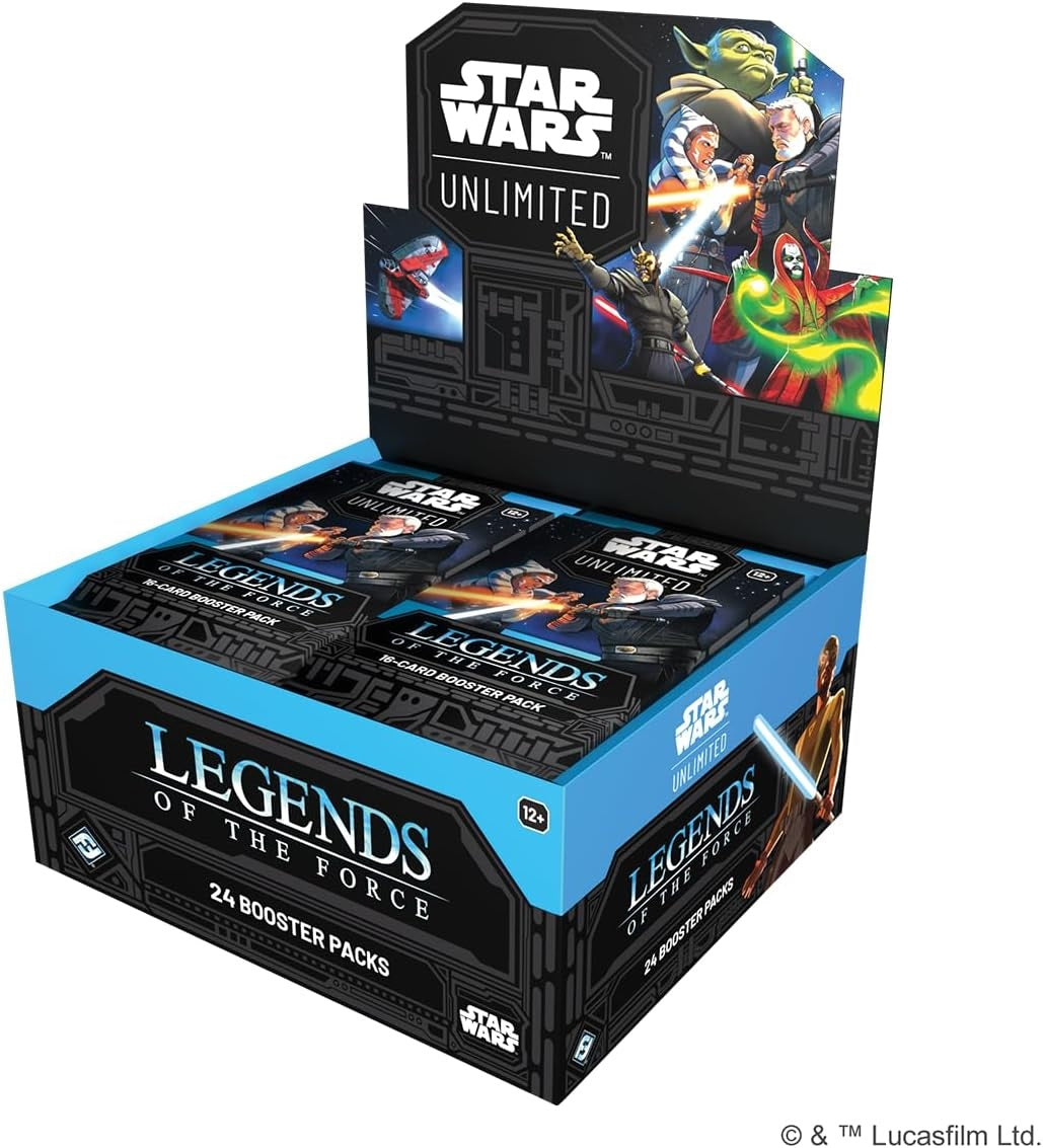 Star Wars Unlimited Legends of the Force Booster Pack Display MKG7PFQ7SF |0|