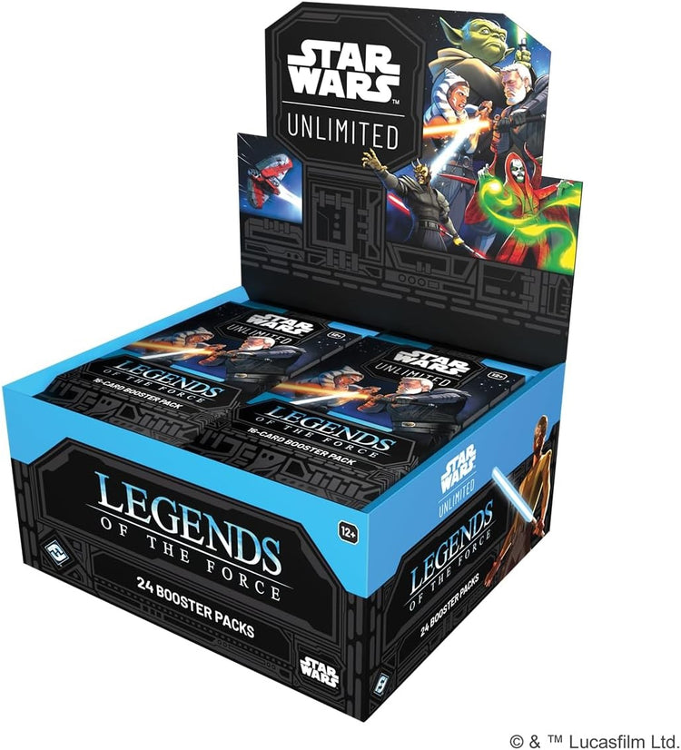 Star Wars Unlimited Legends of the Force Booster Pack Display MKG7PFQ7SF |0|