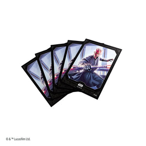 Star Wars Unlimited Premium Art Sleeves Darth Maul MKMONE28BB |77211|