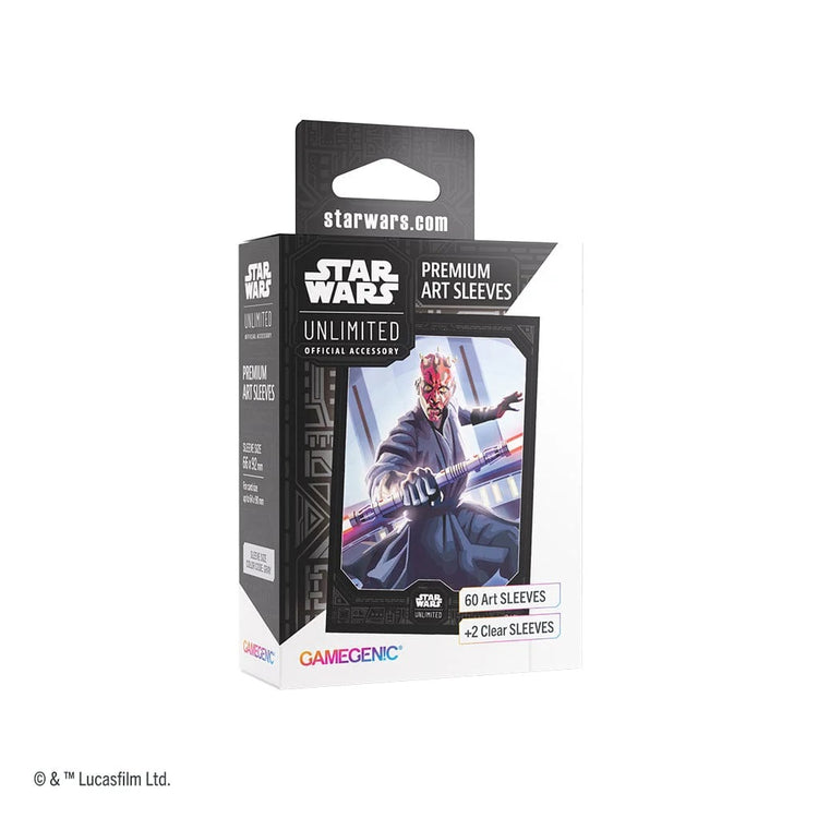 Star Wars Unlimited Premium Art Sleeves Darth Maul MKMONE28BB |0|