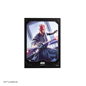 Star Wars Unlimited Premium Art Sleeves Darth Maul MKMONE28BB |77210|