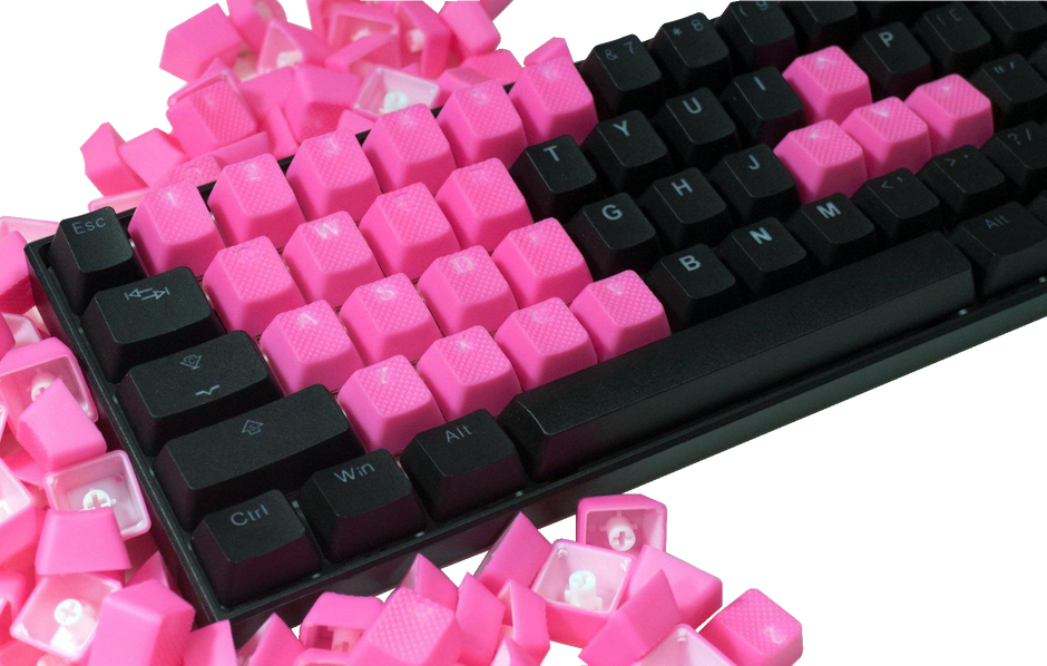 Pink Keycaps