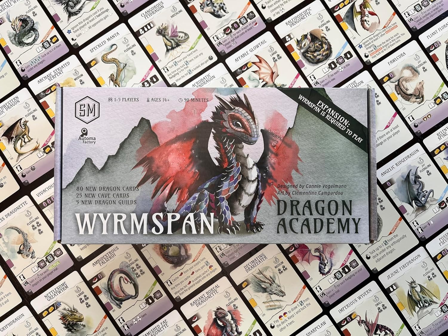 Wyrmspan : Dragon Academy Expansion MKKSJOA2VX |77241|
