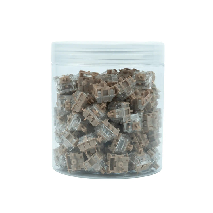 Gateron Chocolate Jelly 55g Tactile PCB Mount Tactile Switch MKB307THUO |77303|