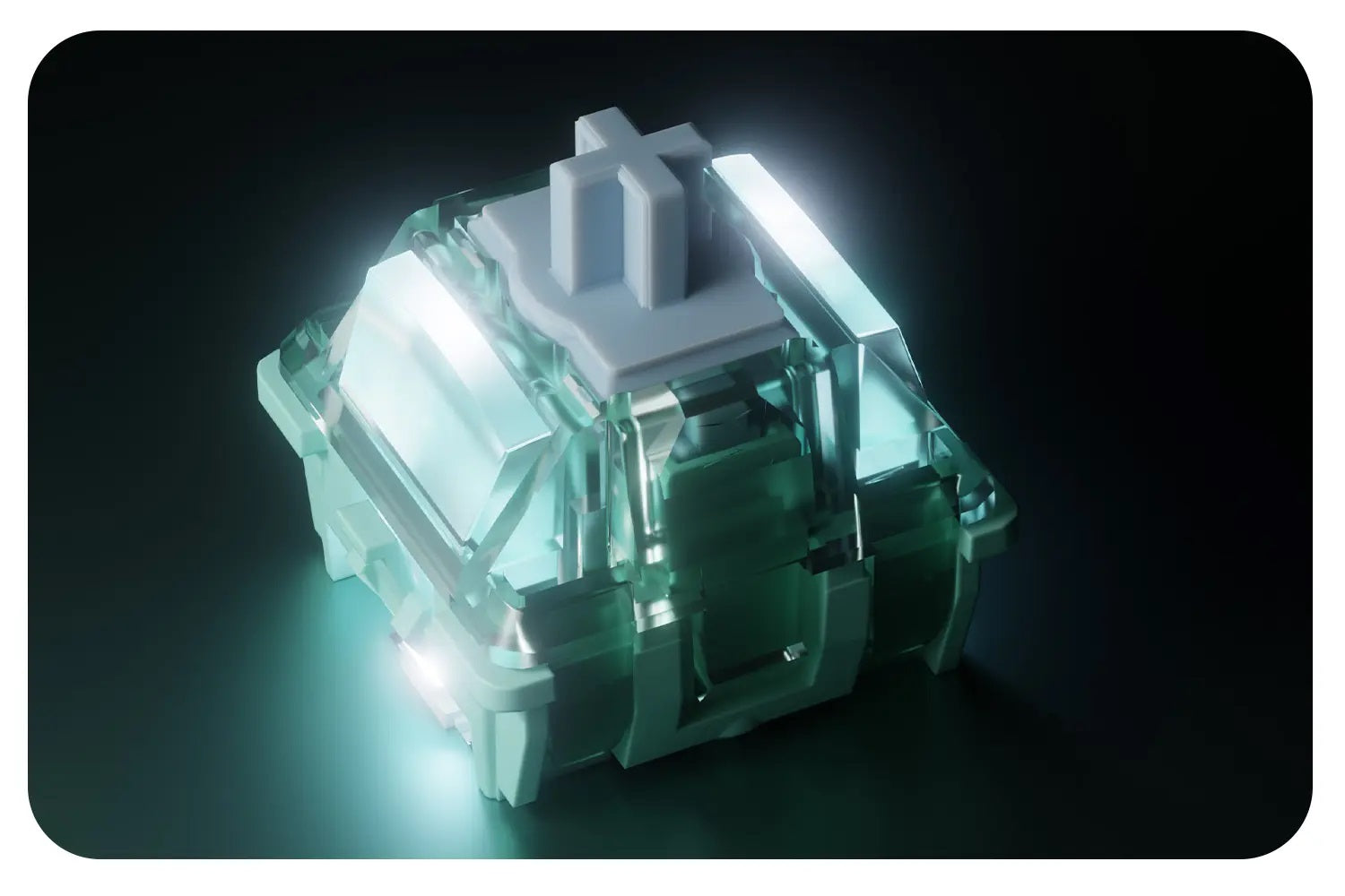 Gateron Magnetic Jade Pro Dual-SMD Plate Mount Switch MKYL5H8LBO |78415|