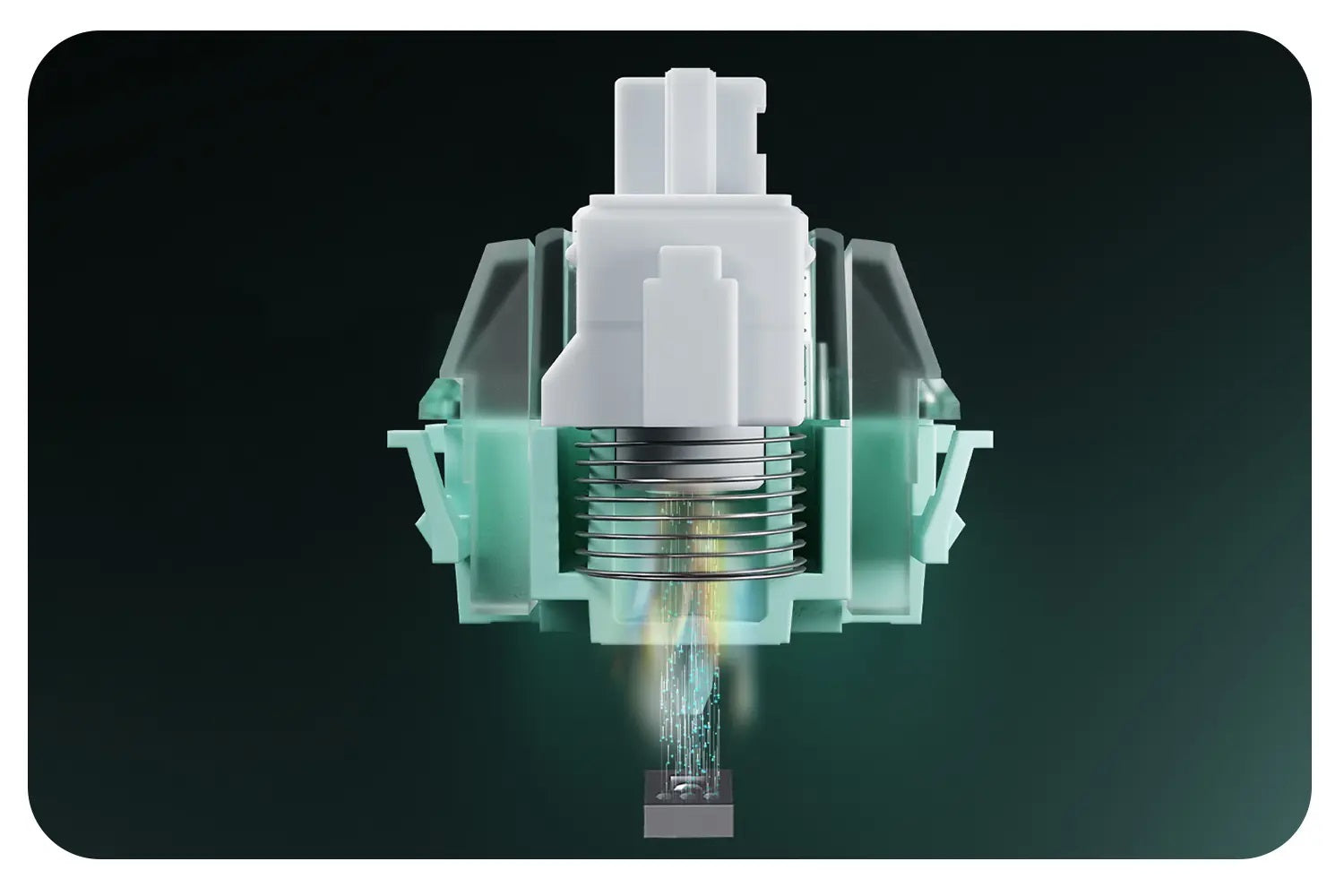 Gateron Magnetic Jade Pro Dual-SMD Plate Mount Switch MKYL5H8LBO |78417|