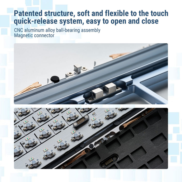 Ticktype DP104 Aluminum Wireless Keyboard MKTJU01MRO |77357|