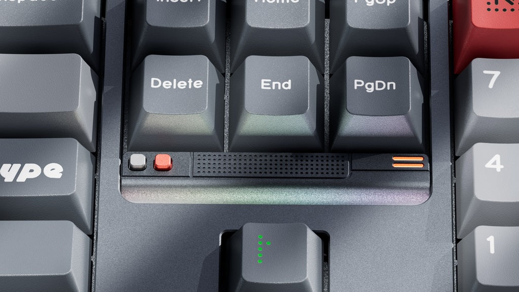 Ticktype DP104 8K Aluminum Wireless RGB Keyboard keyboard image