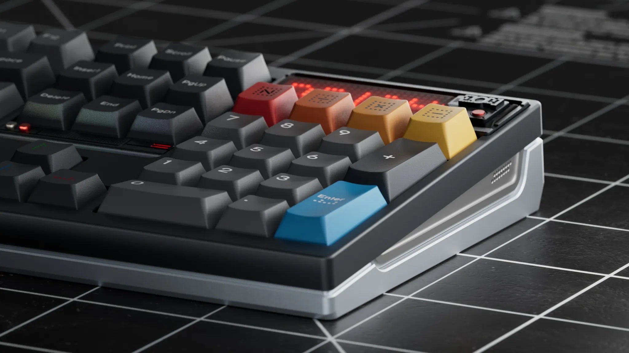 Ticktype DP104 8K Aluminum Wireless RGB Keyboard