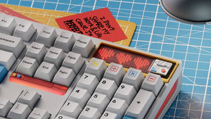 Ticktype DP104 Aluminum Wireless Keyboard MKTJU01MRO |77387|