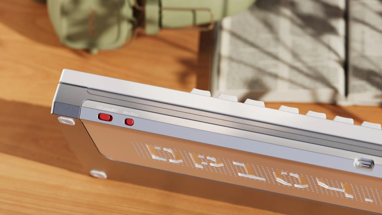 Ticktype DP104 Aluminum Wireless Keyboard MKTJU01MRO |77378|