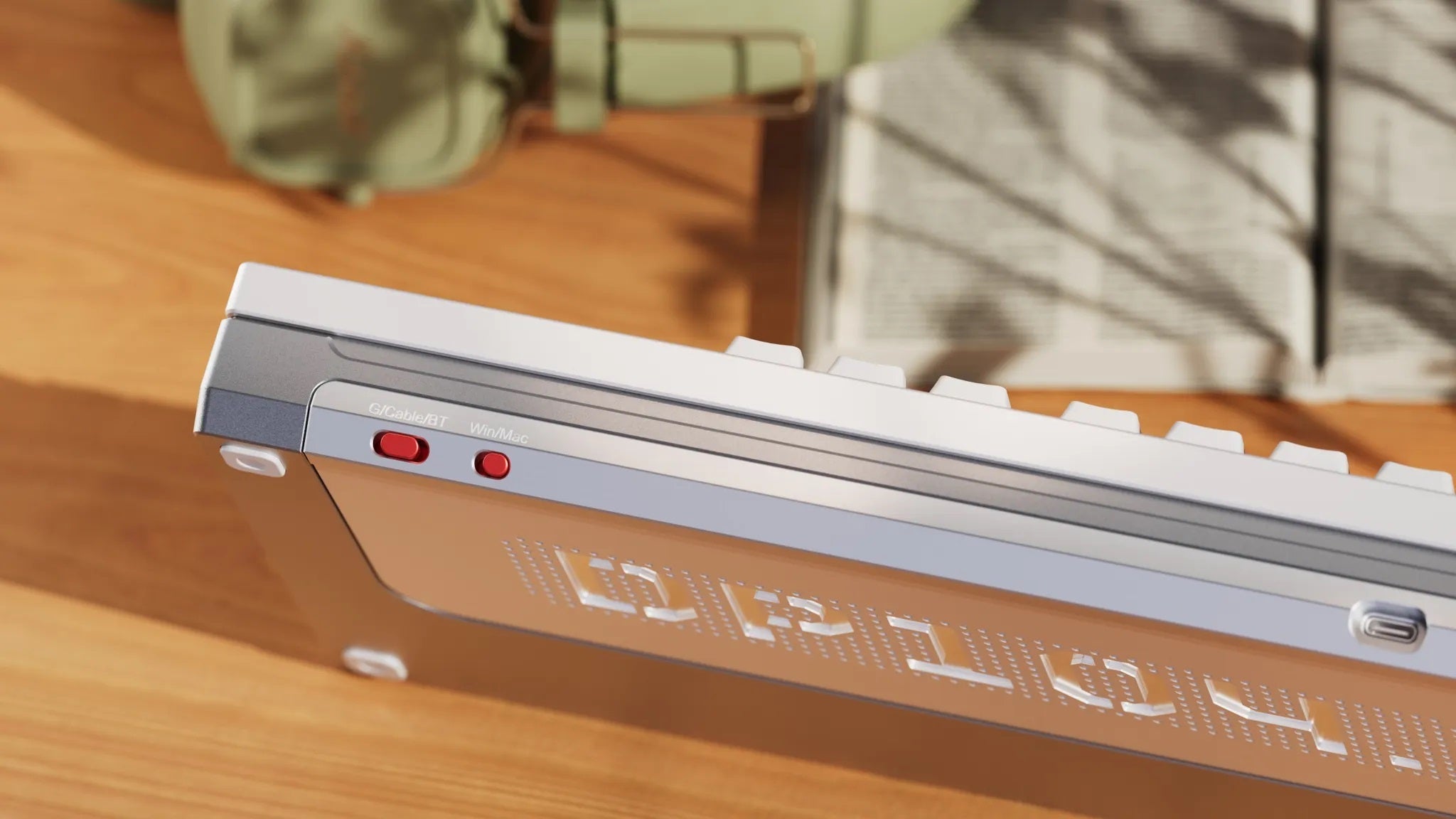 Ticktype DP104 Aluminum Wireless Keyboard MKTJU01MRO |77378|