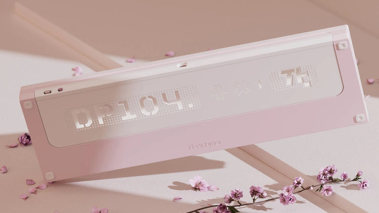 Ticktype DP104 Aluminum Wireless Keyboard MKTJU01MRO |77368|