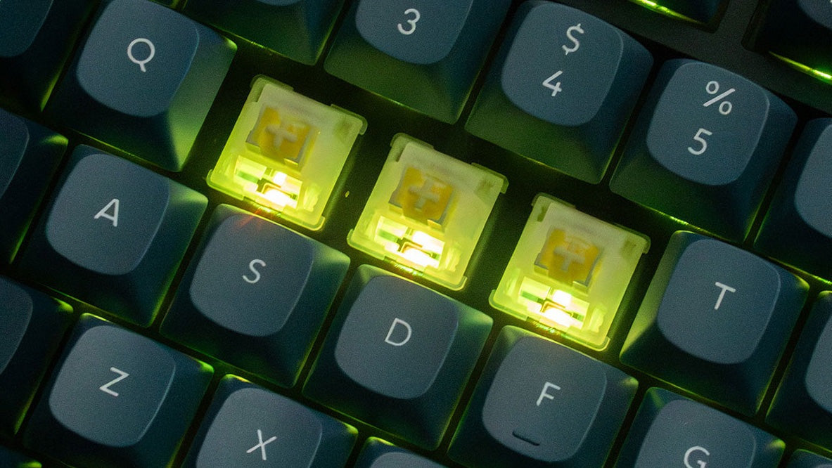 Keychron Silent Banana Tactile PCB Mount Switch 45 Pack MK1YCRV078 |77259|