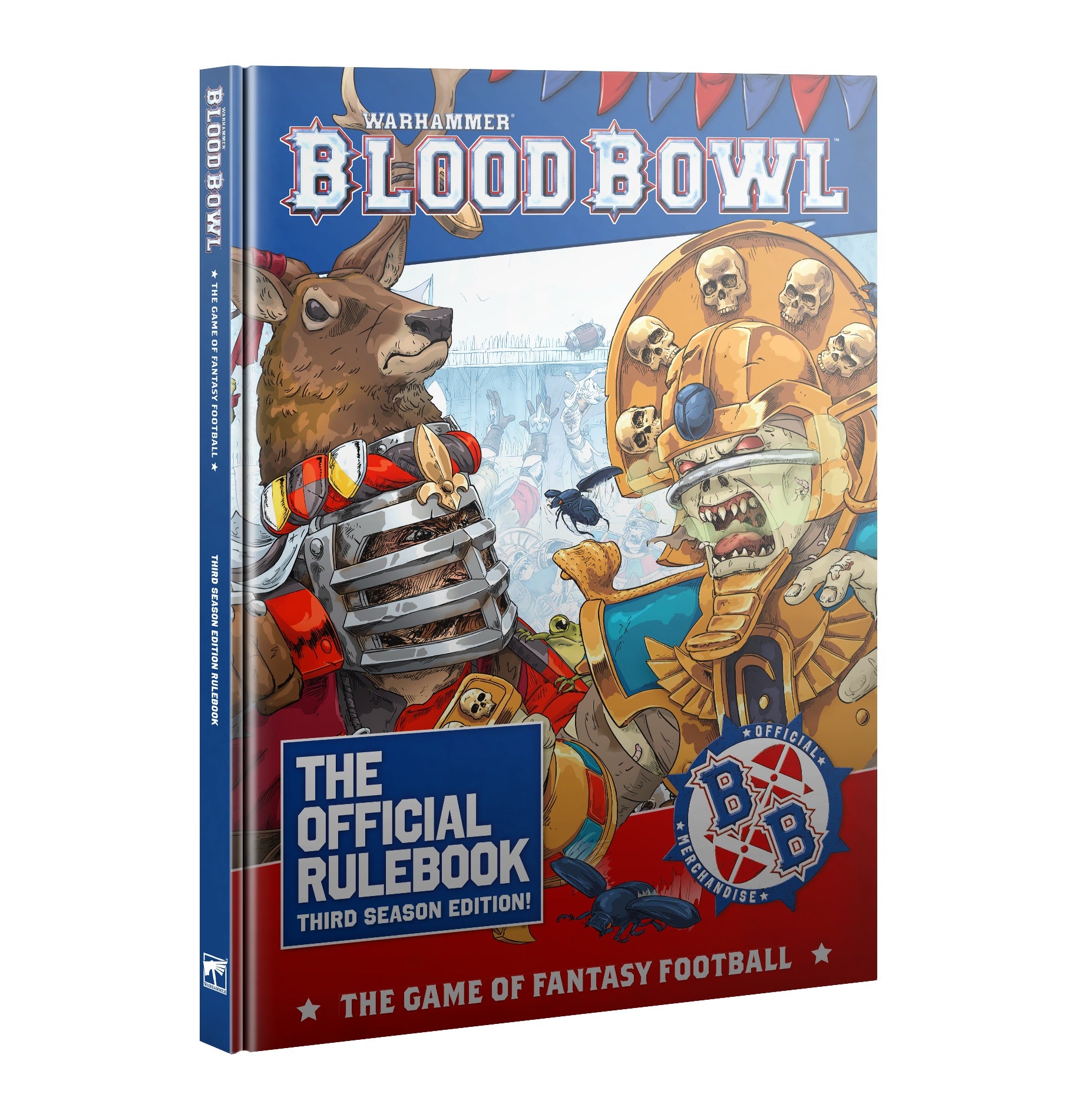 Warhammer Blood Bowl Official Rulebook Third Season Edition MKWX60H6F8 |0|