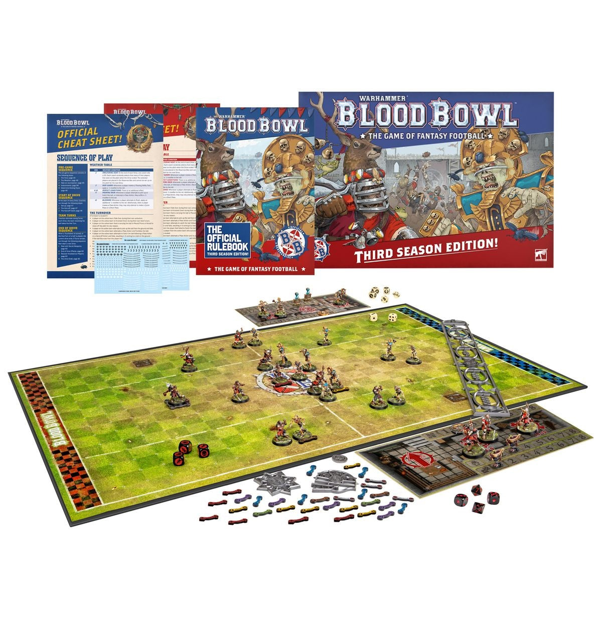 Warhammer Blood Bowl The Game of Fantasy Football Third Season Edition MK47XKHKDJ |77276|