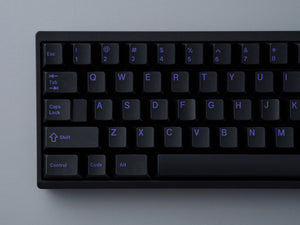 GMK x Glarses Purple on Black (POB) * CYL Profile Double Shot ABS Keycap Set MK6O1P1MZC |77301|