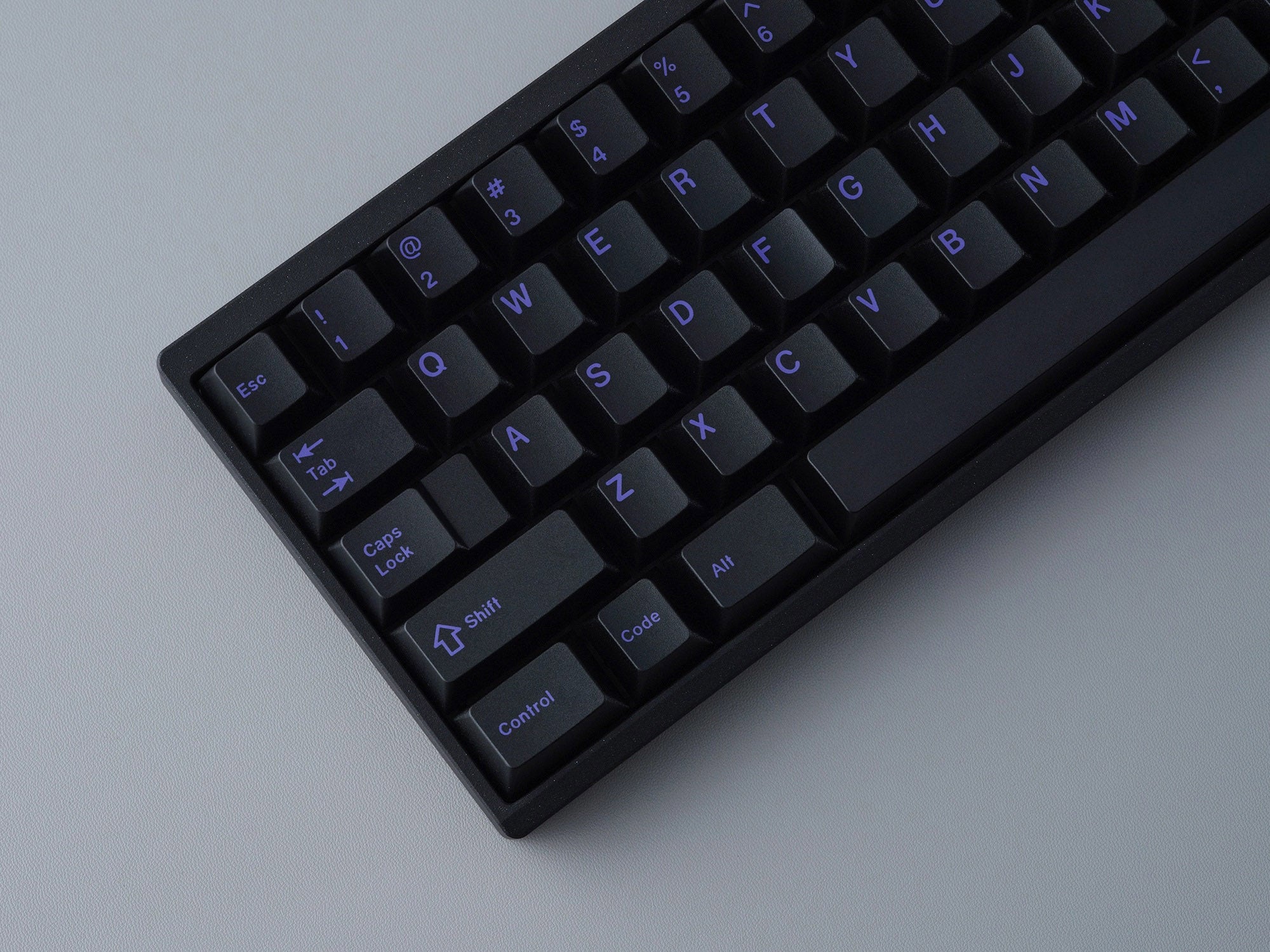 GMK x Glarses Purple on Black (POB) * CYL Profile Double Shot ABS Keycap Set MK6O1P1MZC |77298|