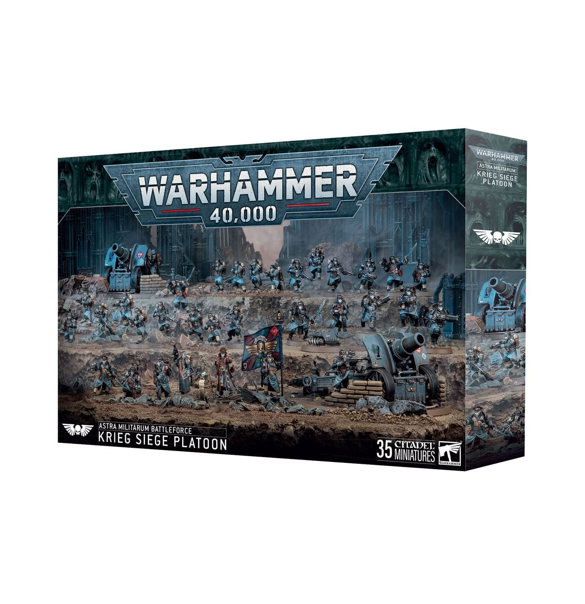 Warhammer 40000 Astra Militarum Battleforce : Krieg Siege Platoon MKBODH40WM |0|