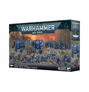 Warhammer 40000 Space Marines Battleforce : Iron Halo Strike Force MK9Y710GB7 |0|