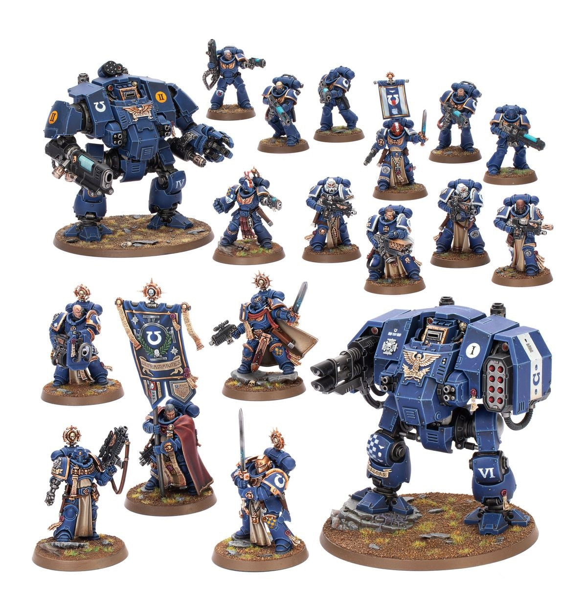 Warhammer 40000 Space Marines Battleforce : Iron Halo Strike Force MK9Y710GB7 |77333|