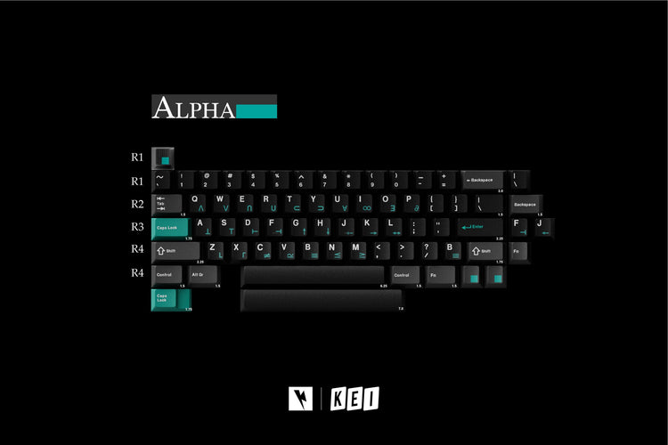 Key Kobo Dolch Cadet * Cherry Profile ABS Keycap Set MK6841UTEE |26645|